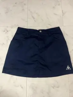Le Coq Sportif ゴルフ用スカート ネイビー