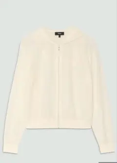 Theory Sheer Crepe Zip Up Hoodie新品未使用