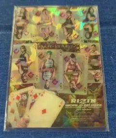 RIZIN　ポスターカード　No15 新品未使用