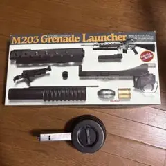 絶版品70m/s東京マルイ純正M203ショットガン3発同時発射＋マガジン 高い素材 絶版品70m/s東京マルイ純正M203ショットガン3発同時