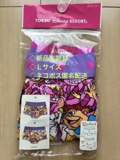 東京ディズニーリゾート ボクサーパンツ Lサイズ下着 レディースショーツ