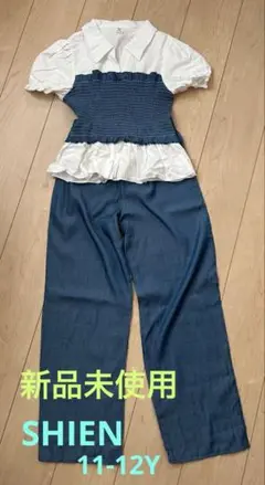 SHEIN トップス・パンツセット 11-12Y