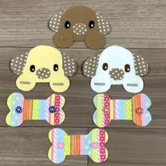 ワンちゃんのボタンはめセット