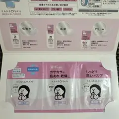 BCL 乾燥さん KANSOSAN 化粧液、乳液、クリーム サンプル3点