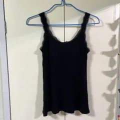 UNIQLO リブレース タンクトップ Mサイズ