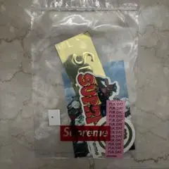 Supreme シュプリーム 22FW ゴールドボックスロゴ ステッカーセット