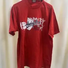 未使用品　Andy Hug 格闘技 Tシャツ Lサイズ レッド