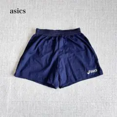 アシックス　ゲームパンツ(L)ウエストゴム　刺繍ロゴ　バレーボール　スポーツ