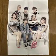 AAA &LiSA 両面ポスター CD&DLでーた 2016年6月号付録