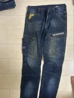 I’Z FRONTIER ダークブルー カーゴパンツ
