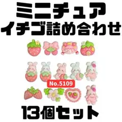 ミニチュア イチゴ詰め合わせ 13個セット