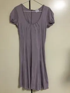 ARMANI COLLEZIONI 秋ニットシルク混ワンピース