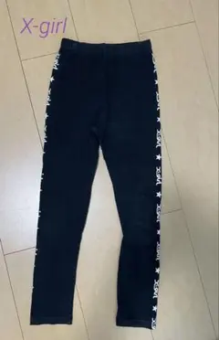 エックスガール　レギンス　ロゴスレギンス