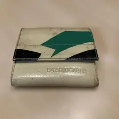 FREITAG 三つ折り財布 ホワイト/グリーン/ブラック