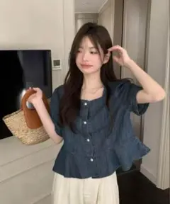 sona デニムTシャツ