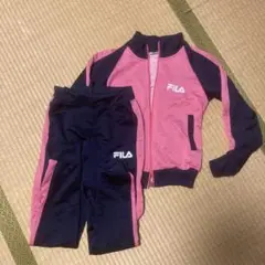 FILA ジャージ 上下セット ピンク/ネイビー