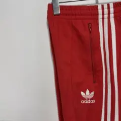 adidas アディダス ジャージ トラックパンツ 刺繍ロゴ 古着