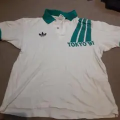 old adidas ポロシャツ DESCENTE