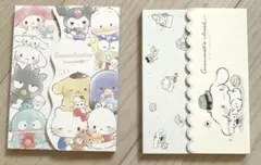 【新品】サンリオキャラクターズ シナモロール メモ帳 2冊セット