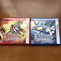 ポケットモンスター オメガルビー アルファサファイア ダブルパック 紙箱欠品