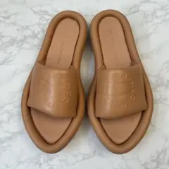 STELLA McCARTNEY ベージュ スライドサンダル 38