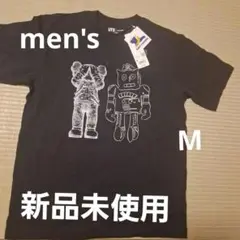 新品タグ付きKAWS x WARHOL Tシャツコラボ Mサイズ 黒