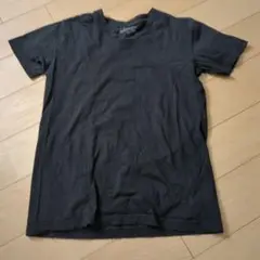 150 黒 Vネック Tシャツ ブラック　半袖