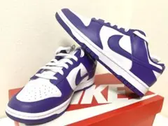Nike Dunk Low Retro Court Purple 新品未使用