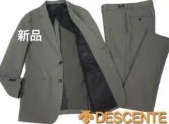 DESCENTE スーツ　YA6 モスグリーン　ビジカジ