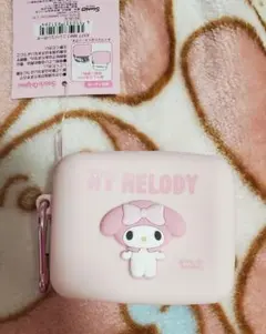 【新品未使用】マイメロディ マイメロ　ミニ　シリコン　ポーチ