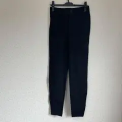 【ZARA】ブラック スラックス ボタン付き