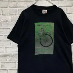 USA製90sヴィンテージTシャツ！シングルステッチ　ブラック半袖古着L 5