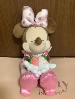 ミニー ぬいぐるみ いちごシリーズ