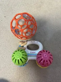 Combi くまさんコロコロベル2 オーボール　セット