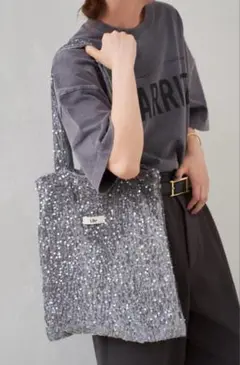 Uhr ウーア　スパンコールバッグ　トートバッグ　Spick & Span