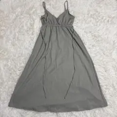 【TORTE】（M）グレー キャミワンピース レディース