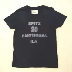 SPITZ EMOTIONAL 20 スピッツ　20周年　Tシャツ 黒　ILA
