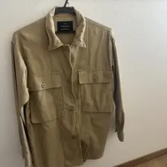 ユナイテッドアローズ　Sporting&Styleベージュ ミリタリージャケット