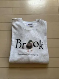 Brook 環境保護団体 スウェット グレー