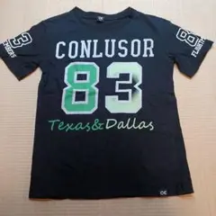 【値下げ‼️】Conlusor コンルーソル　ブラック Tシャツ 150