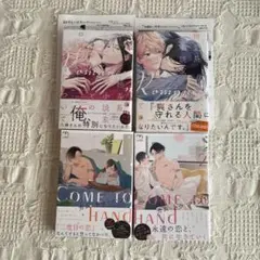 相愛系小説家とのロマンスについて￼ 2冊　カムトゥーハンド1.2 4冊セットC