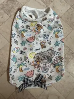 カラフルな犬用タンクトップ　Lサイズ
