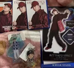 FANTASTICS 世界 アクスタ フォトカ クリチャ オンライン