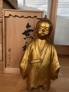 銅製　純銅　無我童子 銅製 純銅 無我童子