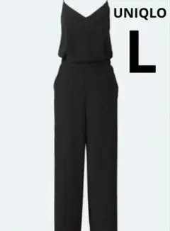 【UNIQLO】ユニクロ Lサイズ オールインワン キャミワンピース 124