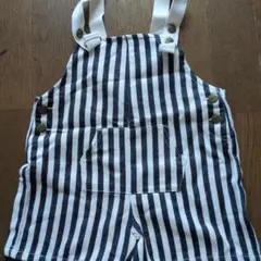 ストライプ オーバーオール 100cm~