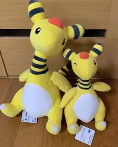 新品タグ付き　ポケモン ぬいぐるみ デンリュウ　2点セット