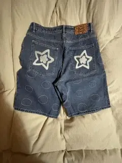 punkandyo ハーフデニムパンツ w34 punkandyo ハーフデニム30 INDIGO JORTS - メルカリ