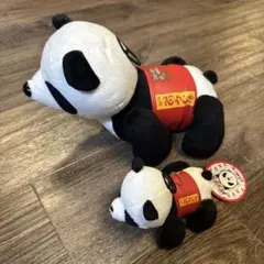 花やしき パンダぬいぐるみ 大小セット