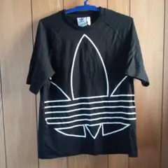 adidas ブラック Tシャツ ASIA D アディダス